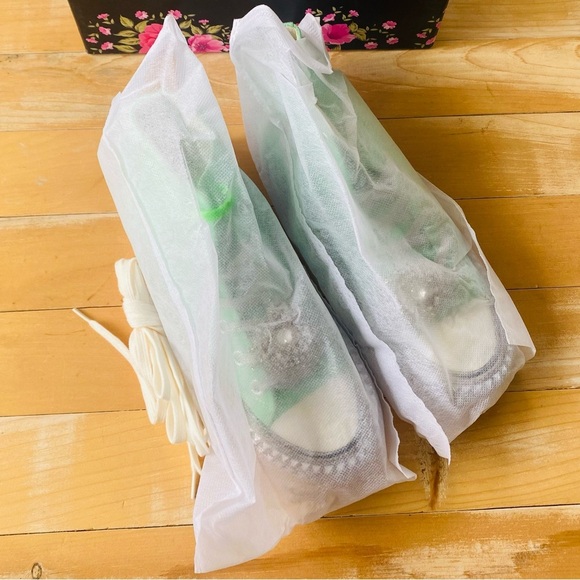 Free People Nan-Ku Couture Cruise Studded High Top Sneakers Size 38 / US 8 NEW - Picture 8 of 17